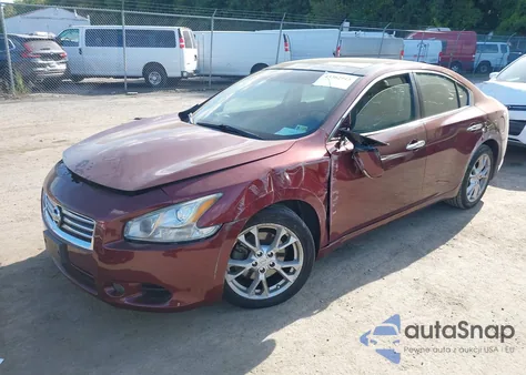 2013 Nissan Maxima 3.5 Sv from USA, damaged, VIN 1N4AA5AP6DC818689